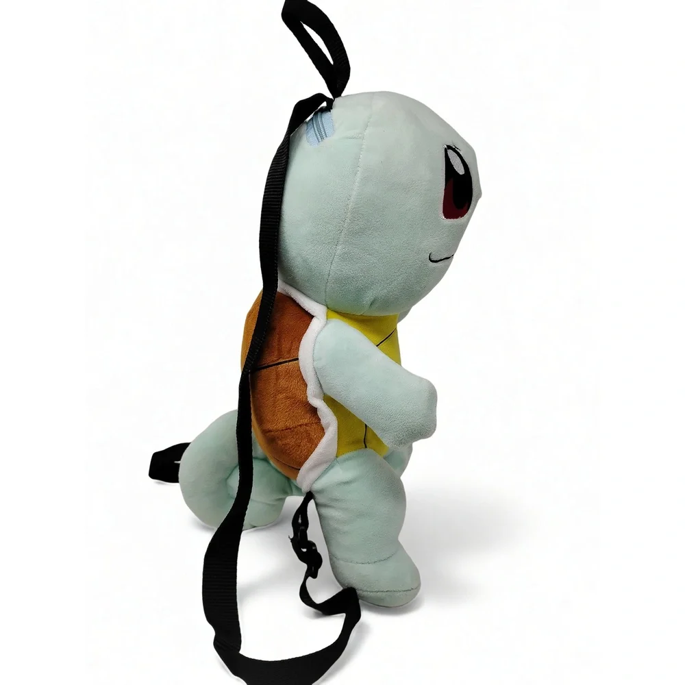 Y2K Streetwear Pokemon Squirtle Plush Backpack FAB Starpoint Nintendo Soft Bag